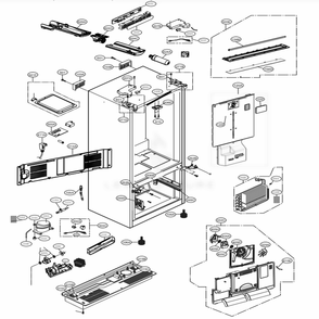 Part Location Diagram of EAD62160133 LG HARNESS ASSEMBLY
