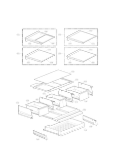 Refrigerator  Parts Diagram and Parts List for LFX31945ST 05 LG Refrigerator