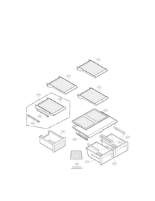 Part Location Diagram of ABY72909003 LG CKD Assembly