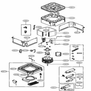 Part Location Diagram of EBR81767906 LG PCB ASSEMBLY,MAIN