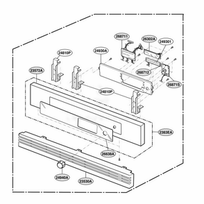 Controller Parts Diagram and Parts List for SCB2001CSS ASTLGEU LG Microwave Oven Combo