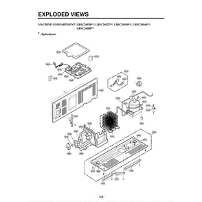 Section 2 Diagram and Parts List for LRSC26980TT ATICLGA LG Refrigerator