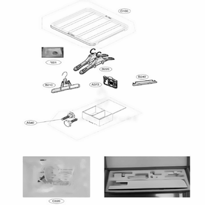Main 5 Diagram and Parts List for S3BERB ALBEEUS LG Steamer