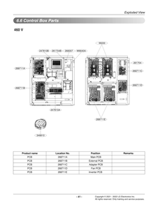 Diagram 7 Diagram and Parts List for ACHH060HBAB ABEAAAU LG Air Conditioner