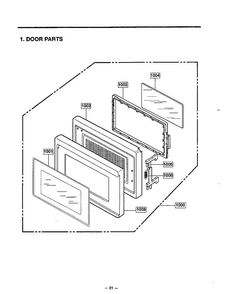 Complete Microwave Page 2 Diagram and Parts List for MA-1164M  LG Microwave