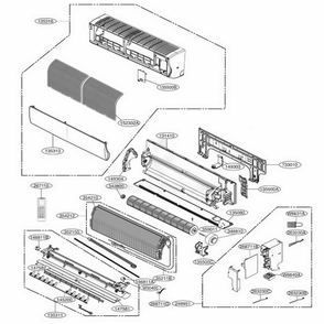 Part Location Diagram of MDJ56986414 LG FILTER,AIR