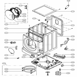 Part Location Diagram of EBR79909506 LG PCB ASSEMBLY,MAIN