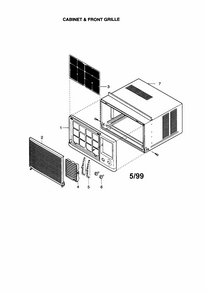 Part Location Diagram of 4941AR7134E LG KNOB ASSEMBLY