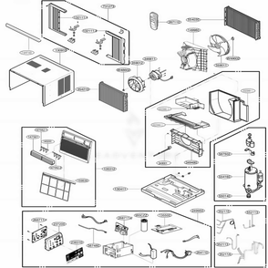 Part Location Diagram of EBR77263401 LG PCB ASSEMBLY,DISPLAY