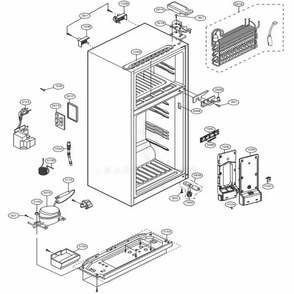Part Location Diagram of ACQ86705502 LG COVER ASSEMBLY,PCB