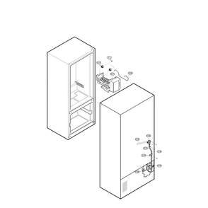 Water And Ice Maker Diagram and Parts List for LFC21770ST 00 LG Refrigerator