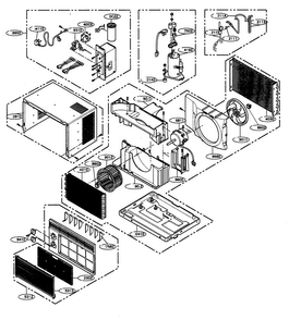Part Location Diagram of 4994AR2149A LG CONTROL BOARD GP0 0.