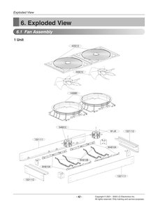 Diagram 1 Diagram and Parts List for ACHH017HBAB ABEAAAU LG Air Conditioner