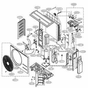 Part Location Diagram of EBR83943107 LG PCB ASSEMBLY,MAIN