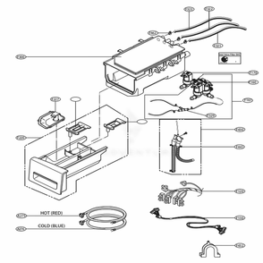 Part Location Diagram of AGL74954102 LG PANEL ASSEMBLY,DRAWER