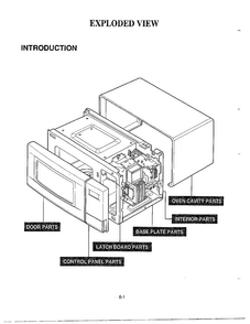 Part Location Diagram of 4960W3G005A LG PLATE