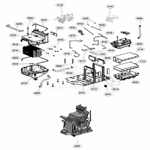 Main 7 Diagram and Parts List for S5BBG ALBEEUS LG Dryer