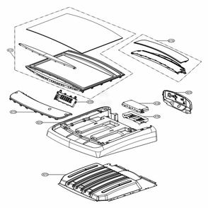 Part Location Diagram of EBR83558801 LG PCB ASSEMBLY,DISPLAY