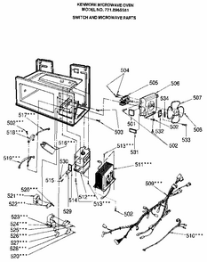 Part Location Diagram of 503575 LG Label s
