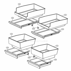 Part Location Diagram of MJS64032401 LG TRAY,DRAWER