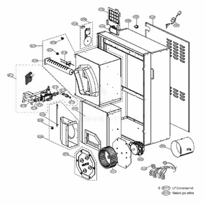 Part Location Diagram of 383EEL3002G LG PARTS ASSEMBLY
