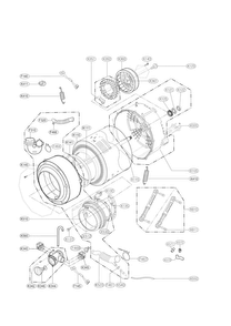Part Location Diagram of 6877ER1052F LG HARNESS,MULTI