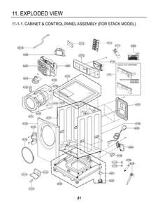 Part Location Diagram of MEA66338501 LG GUIDE,COVER