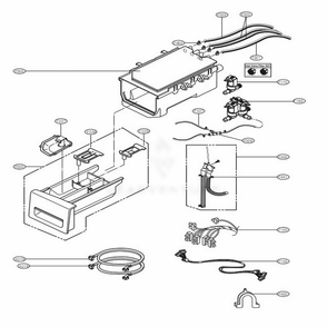 Part Location Diagram of EAD63866428 LG HARNESS,MULTI