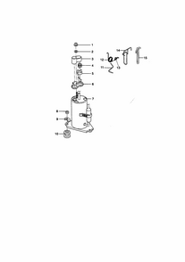 Compressor Diagram and Parts List for 58079053890  Kenmore Air Conditioner