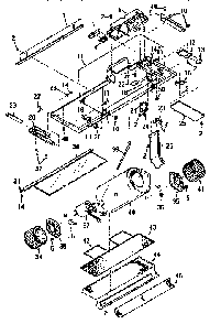 Rangehood Diagram and Parts List for 2335998091  Kenmore Range Hood