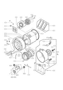 Part Location Diagram of 4860ER4001D LG CLAMP