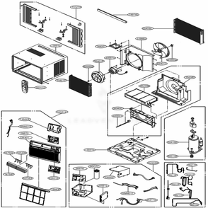 Part Location Diagram of AEB74085904 LG GRILLE ASSEMBLY,FRONT