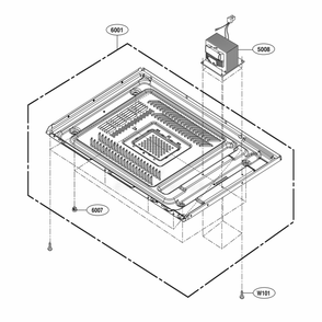 Part Location Diagram of 3303W1A076D LG PLATE ASSEMBLY,BASE