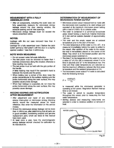 Microwave Energy Leakage Page 2 Diagram and Parts List for MA-880MW  LG Microwave