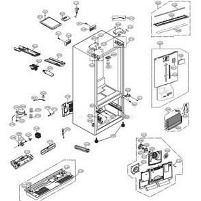 Part Location Diagram of ABQ75963201 LG CASE ASSEMBLY,LAMP