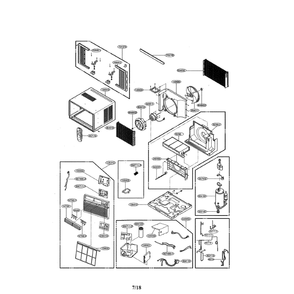 Part Location Diagram of EBR83548607 LG PCB ASSEMBLY,DISPLAY