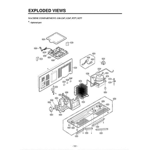 Section 4 Diagram and Parts List for LSC26945TT ATICLGC LG Refrigerator