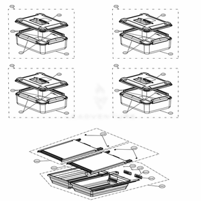 Part Location Diagram of MEB62698001 LG HANDLE,DECOR