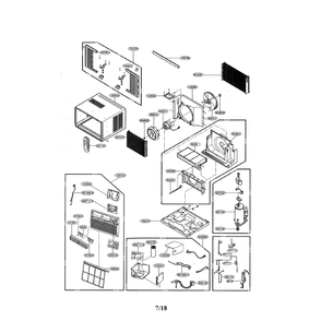 Part Location Diagram of EBR83548602 LG PCB ASSEMBLY,DISPLAY