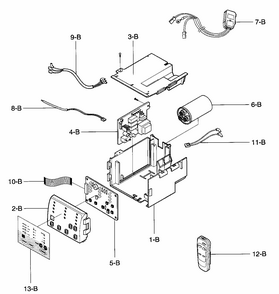 Part Location Diagram of EBR39283905 LG PCB ASSEMBLY,MAIN