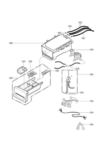 Part Location Diagram of EAD62037015 LG HARNESS,MULTI