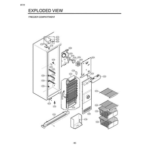 Section 7 Diagram and Parts List for LSC27926TT ATICLGA LG Refrigerator