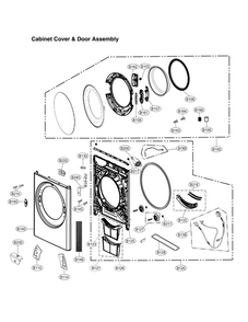 Part Location Diagram of EAQ61322101 LG LAMP,LED