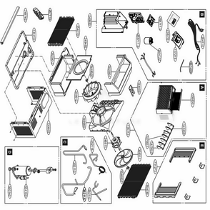 Part Location Diagram of 4681A20116W LG MOTOR ASSEMBLY,AC