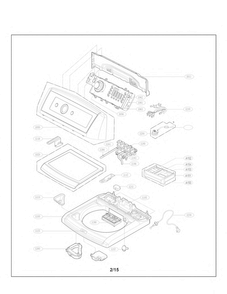 Part Location Diagram of AGL73961907 LG PANEL ASSEMBLY,FRONT