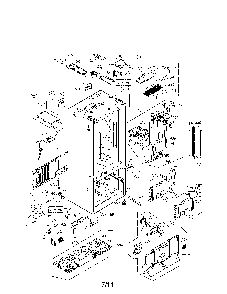 Case Parts Diagram and Parts List for LFX31925ST 00 LG Refrigerator
