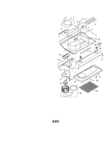 Part Location Diagram of R111630 Maytag Range hood light socket
