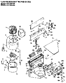 Part Location Diagram of 97009972 Maytag Range hood interlock switch assembly
