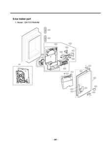 Diagram 8 Diagram and Parts List for GR-Y31FWAHM ASBCNA0 LG Refrigerator
