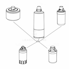 Main Diagram and Parts List for LT600PC AETC2 LG Refrigerator